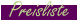 Preisliste